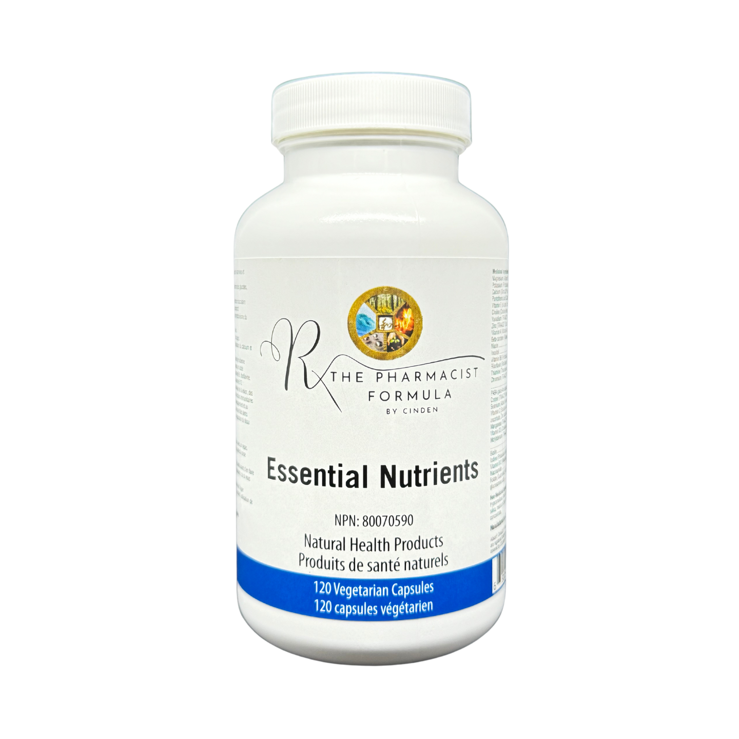 Essential Nutrients 120 Vegetarian Capsules